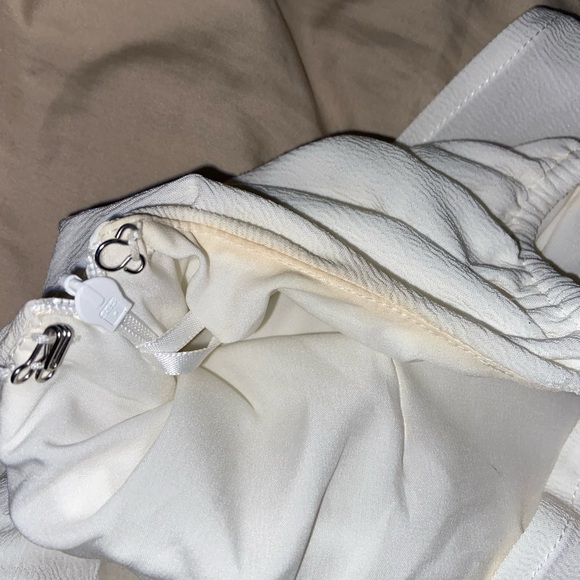 Peppermayo White Ruched Graduation Mini Dress - Picture 5 of 6